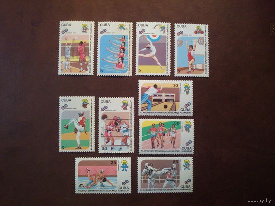 Куба 1991 г.Панамериканские игры./48а/