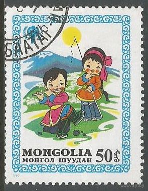 Монголия. Международный Год ребёнка. 1980г. Mi#1351.