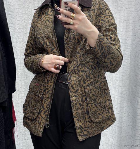 Куртка Barbour модели Lifestyle Wax в коллаборации с Morris & Co.