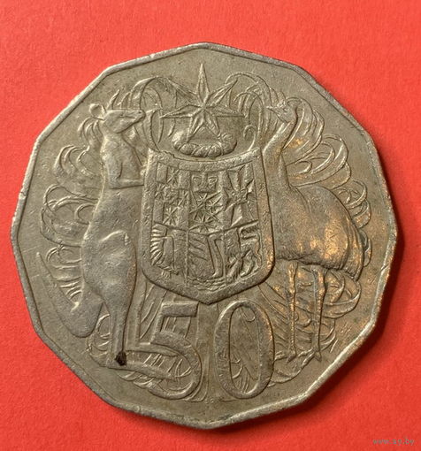 Австралия 50 центов 1980г.