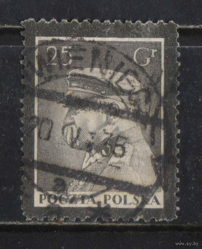 Польша Респ 1935 Кончина Юзефа Пилсудского Траурный вып Полная #296