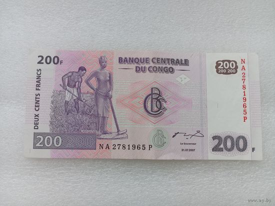 Конго 200 франков