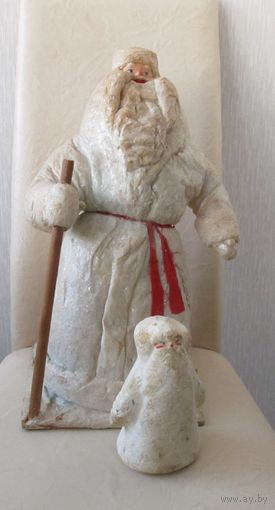 Все лоты с рубля.Дед Мороз,Брест,60-е г.г.,не частый,h-40 см.,+бонус