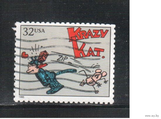 США-1995 (Мих.2656) , гаш. ,Комиксы