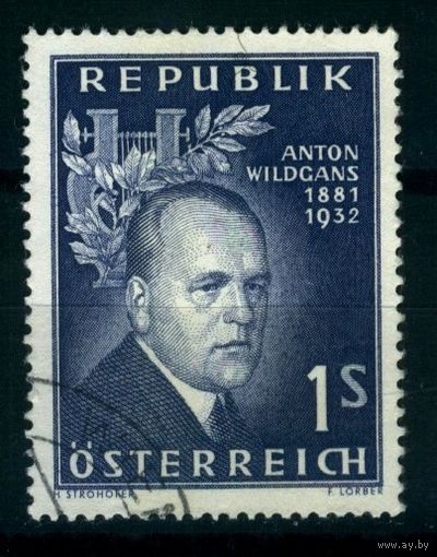 Австрия - 1957 [Mi. 1033] Гашеная (AT10)
