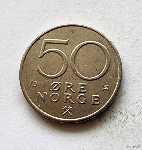 Норвегия 50 эре, 1978
