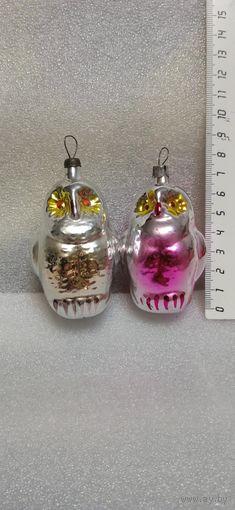 Ёлочные игрушки Совы. 22