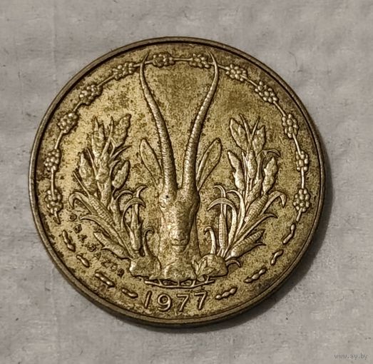 Западная Африка (BCEAO) 5 франков, 1977 (14-5-3)