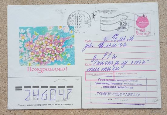 Провизорий  1руб 20 коп Гомельский р-н