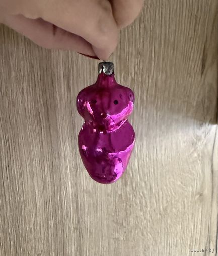 Елочная игрушка Мишка медведь К.7