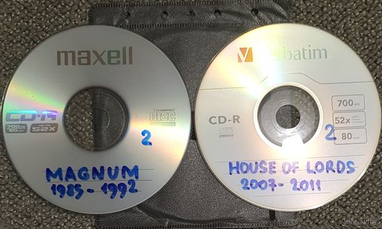 CD MP3 HOUSE OF LORDS, MAGNUM -  Selected Albums - 2 CD