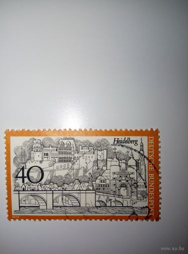 Германия 1972г. Гельголанд и Гейдельберг 40