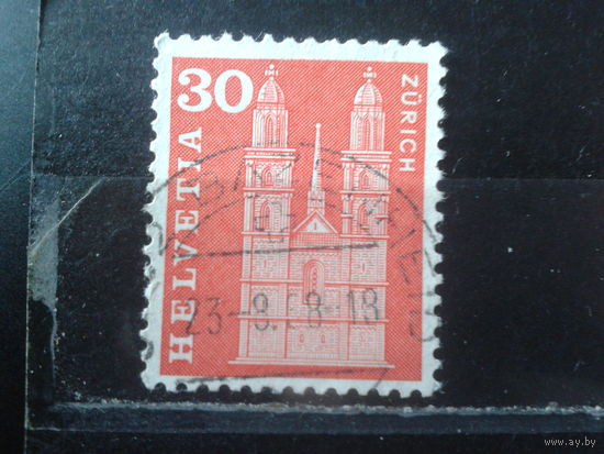 Швейцария 1960 Стандарт, здание в Цюрихе