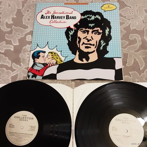 THE SENSATIONAL ALEX HARVEY BAND - 1986 - THE SENSATIONAL ALEX HARVEY BAND COLLECTION (UK) 2LP