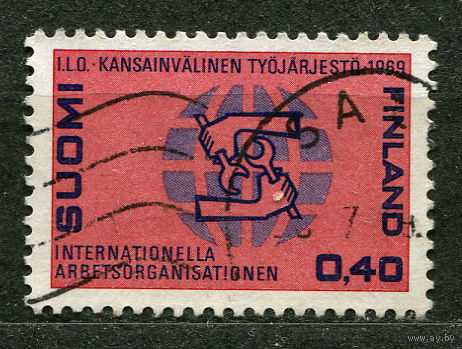 Международная организация труда. Финляндия. 1969. Полная серия 1 марка