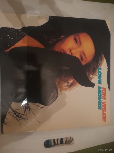 KIM WILDE  " LOVE MOVES" 1990 LP GERMANY MCA 50039 -NM/NM
