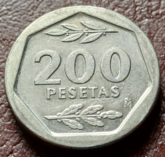 Испания 200 песет, 1987     ( 1-11-7 )