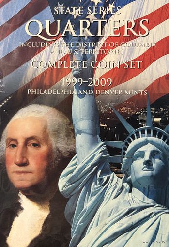 Квотеры 1999-2009 P и D