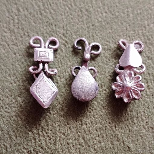 Застёжки кафтанов серебряные