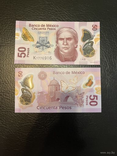 Мексика 50 песо образца 2019 года UNC p123A