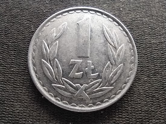 Польша, 1 злотый 1983, Y# 49.1