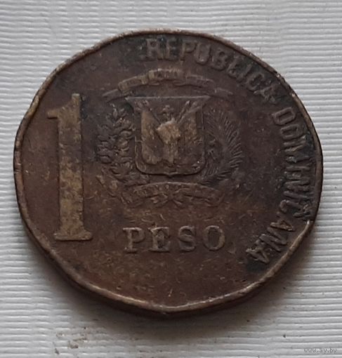 1 песо 1992 г. Доминиканская республика