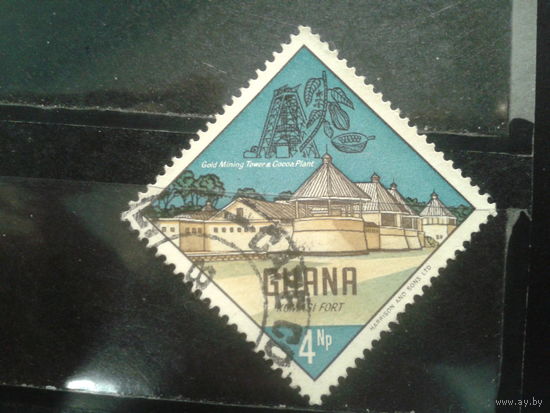 Гана, 1967. Форт Кумаси, какао-фабрика