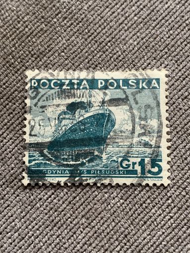 Польша. Гдыня. Морской корабль Пилсудский
