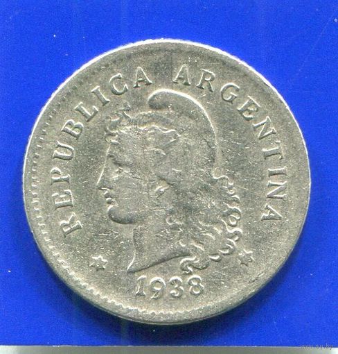 Аргентина 10 сентаво 1938