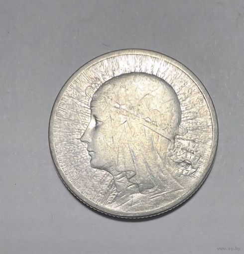 2 злотых РП 1933 года.