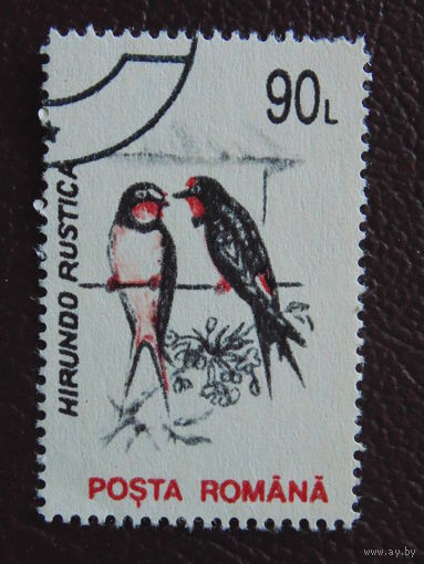 Румыния 1993 г. Птицы.