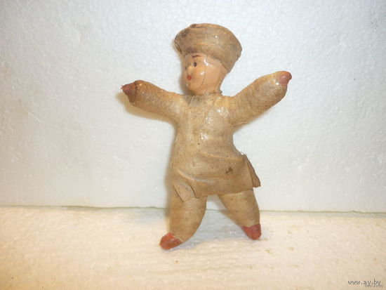 Ёлочная игрушка ПОВАРЁНОК 30-ых Папье-Маше СССР Оригинал Редкий