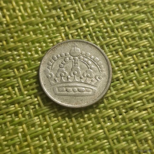 Швеция 25 ойре 1960 г серебро