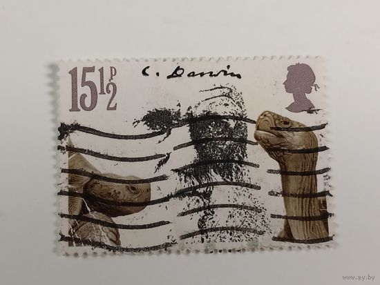 Великобритания 1982. 100 лет со дня смерти Чарльза Дарвина