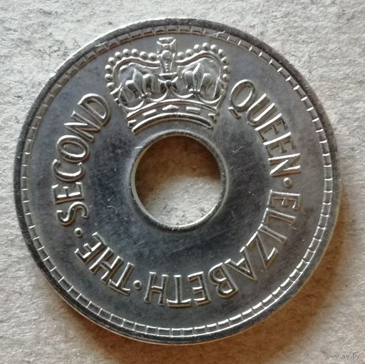 Фиджи 1 пенни 1967 год, KM# 21
