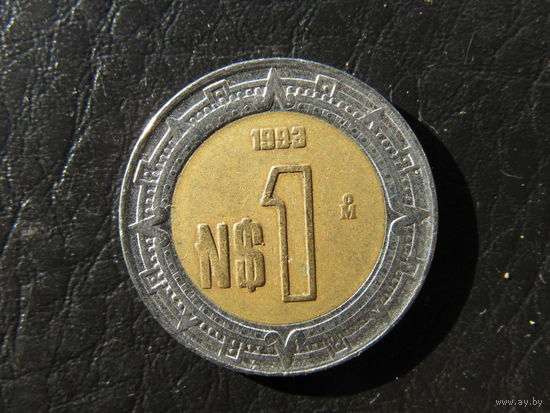 Мексика. 1 песо. 1993. С 20 копеек. Распродажа коллекции. Смотрите другие лоты.