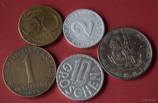 Австрия 5 монет