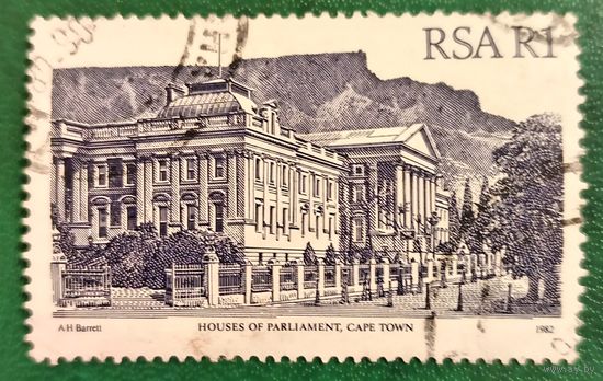 ЮАР 1982. Дом парламента в Кейптауне