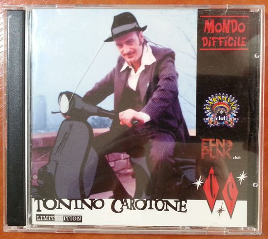 CD-r Tonino Carotone – Mondo Difficile (2000) Rock, Latin, Folk, World, & Country