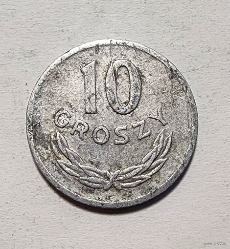 Польша 10 грошей, 1975