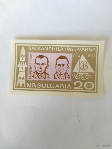 Болгария  1965  1м б/з  Леонов-Беляев