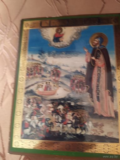 Икона Александр Невский 18/12