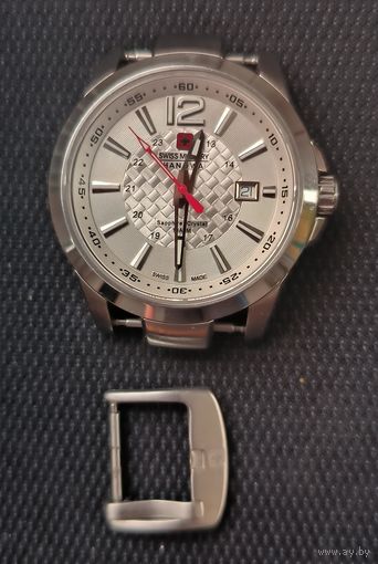Часы Hanowa Swiss Military Predator 6-4165, состояние отличное, идут, отсутствует ремешок