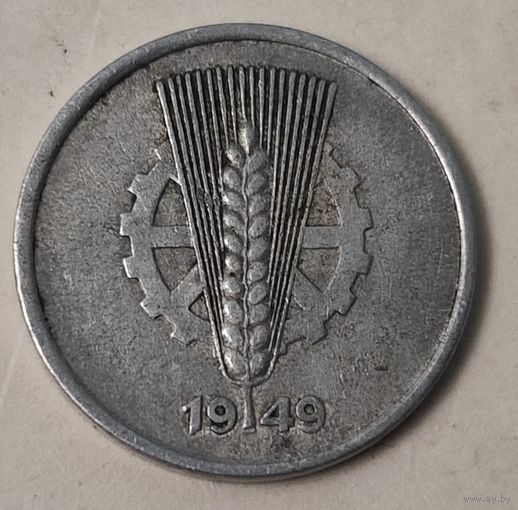 Германия - ГДР 5 пфеннигов, 1949 (14-18-26)