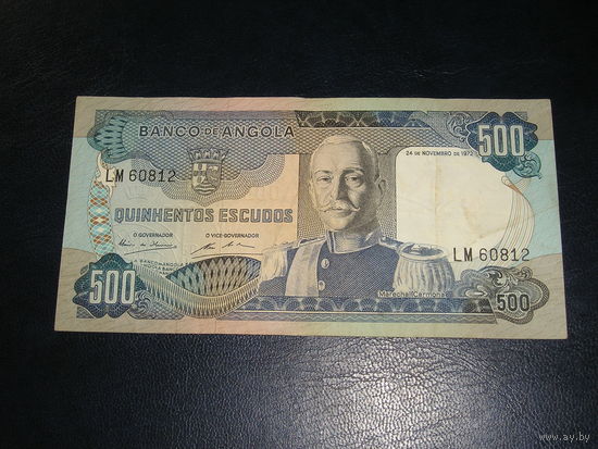 Порт. Ангола 500 Эск. 1972