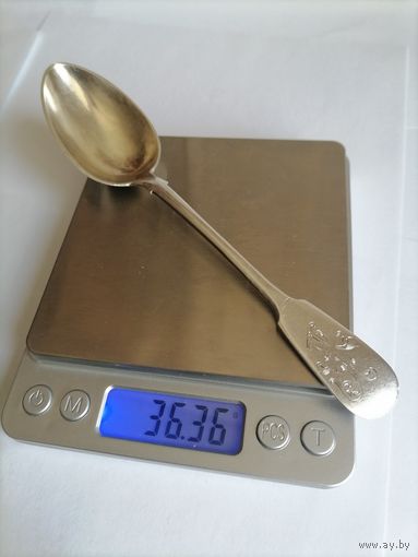 Красивая ложка Серебро 84 пр.