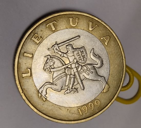 Литва 2 лита, 1999