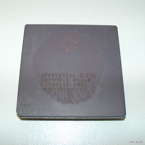 Intel Pentium MMX 166 MHz SL23X