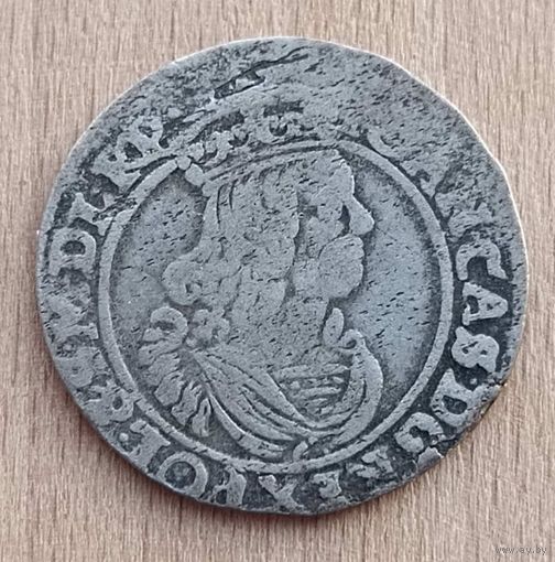 6 грошей шостак 1663Ян Казимир