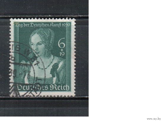 Германия-1939,(Мих.700)  гаш. , Живопись, Дюрер, (одиночка)